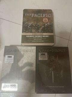 Game of throne / the pacific DVD