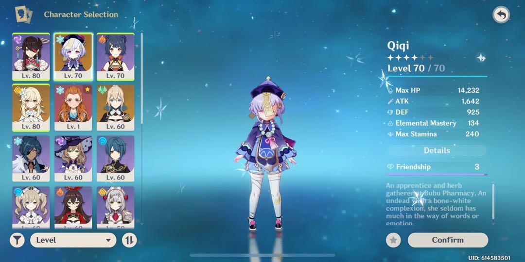 Genshin Impact AR45 (Category: Others) located in Taguig. Submitted by padaba (Listing ID 1136296314, Image 3). Description: Selling my sister's extra account because She barely play this game, she already have a job. Genshin C1 Jean Lots of quest left Fragile Resin 34 pa Inazuma not yet complete Price is negotiable. PM for more details MOP: GCash.