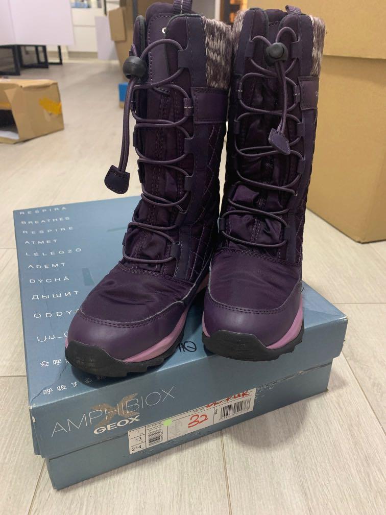 Anotar Senador erupción Geox Cold weather/ winter waterproof boots for girls, Women's Fashion,  Footwear, Boots on Carousell