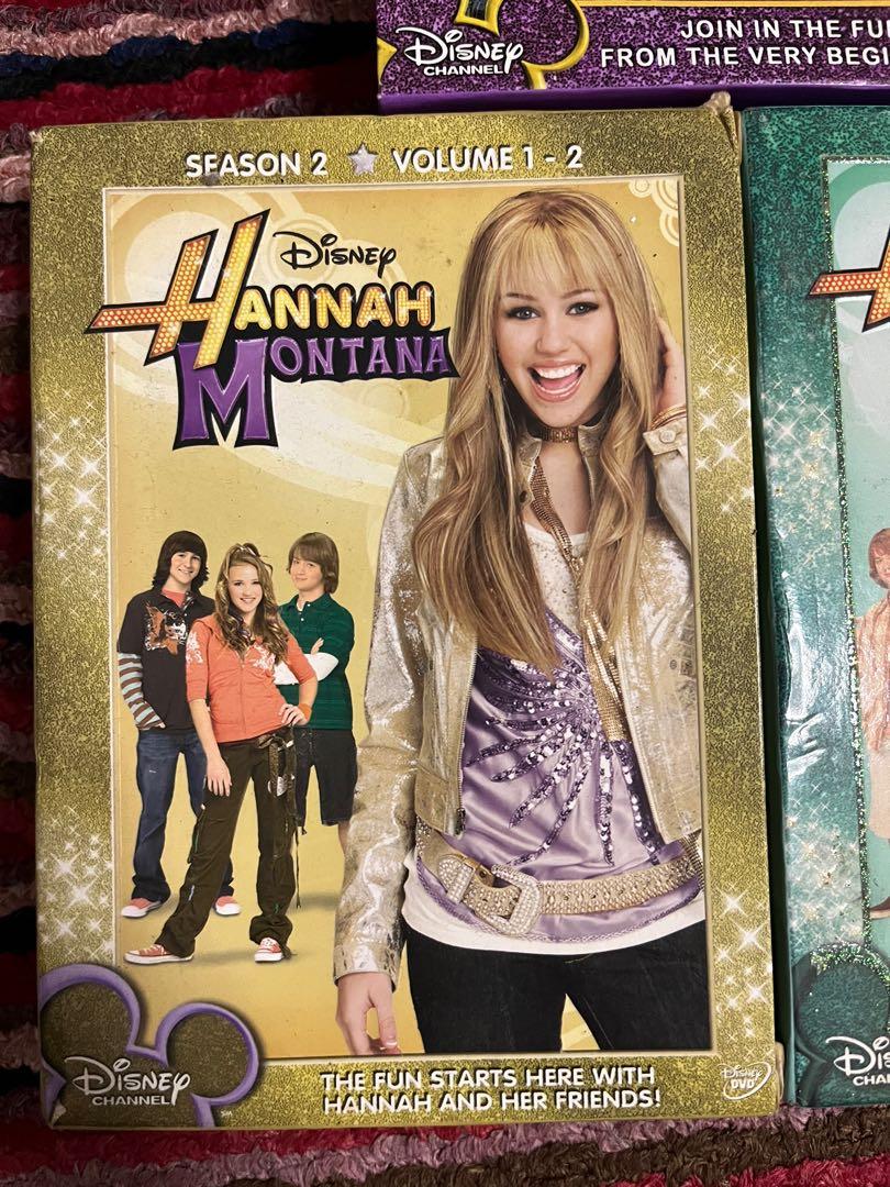 Hannah Montana TV Series Collection, TV & Home Appliances, TV &  Entertainment, Blu-Ray & Media Players on Carousell