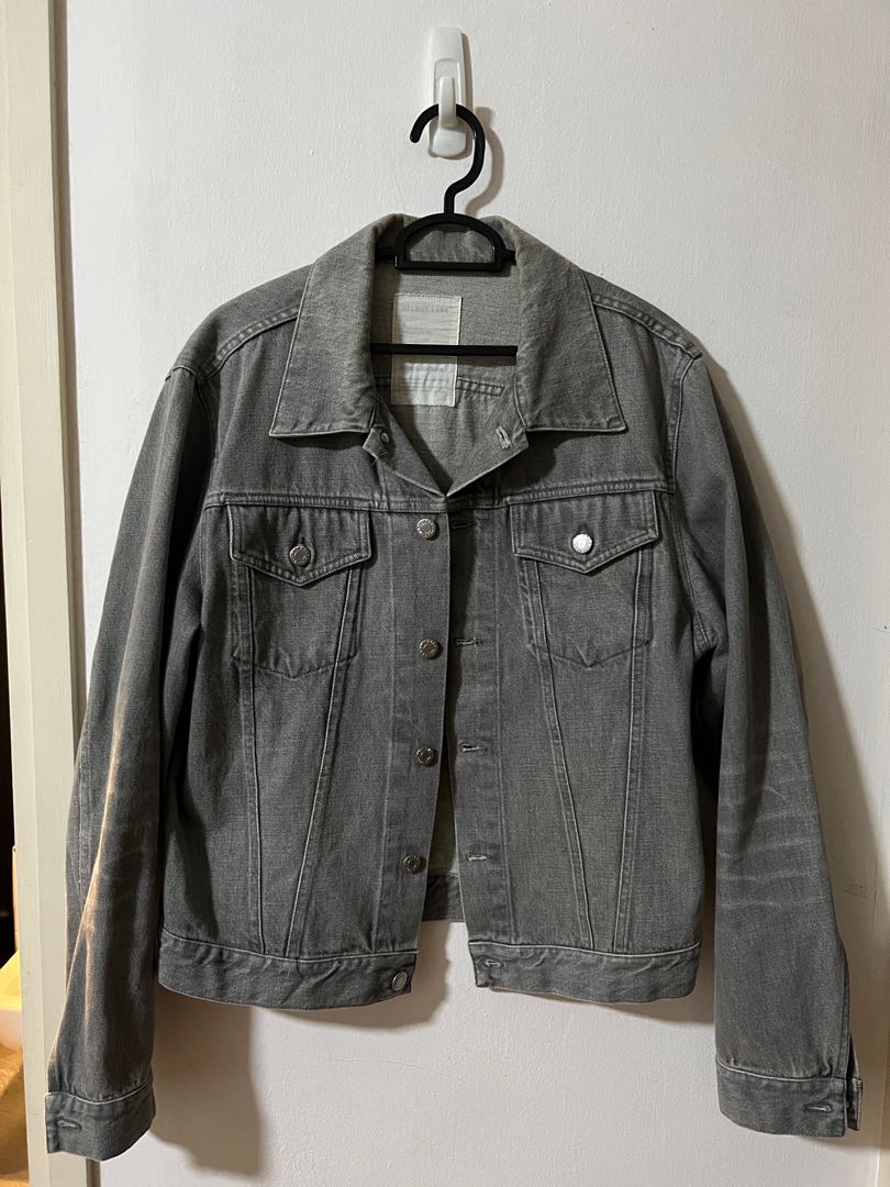Helmut lang 1999 type 3 denim jacket vintage, Men's Fashion, Coats ...