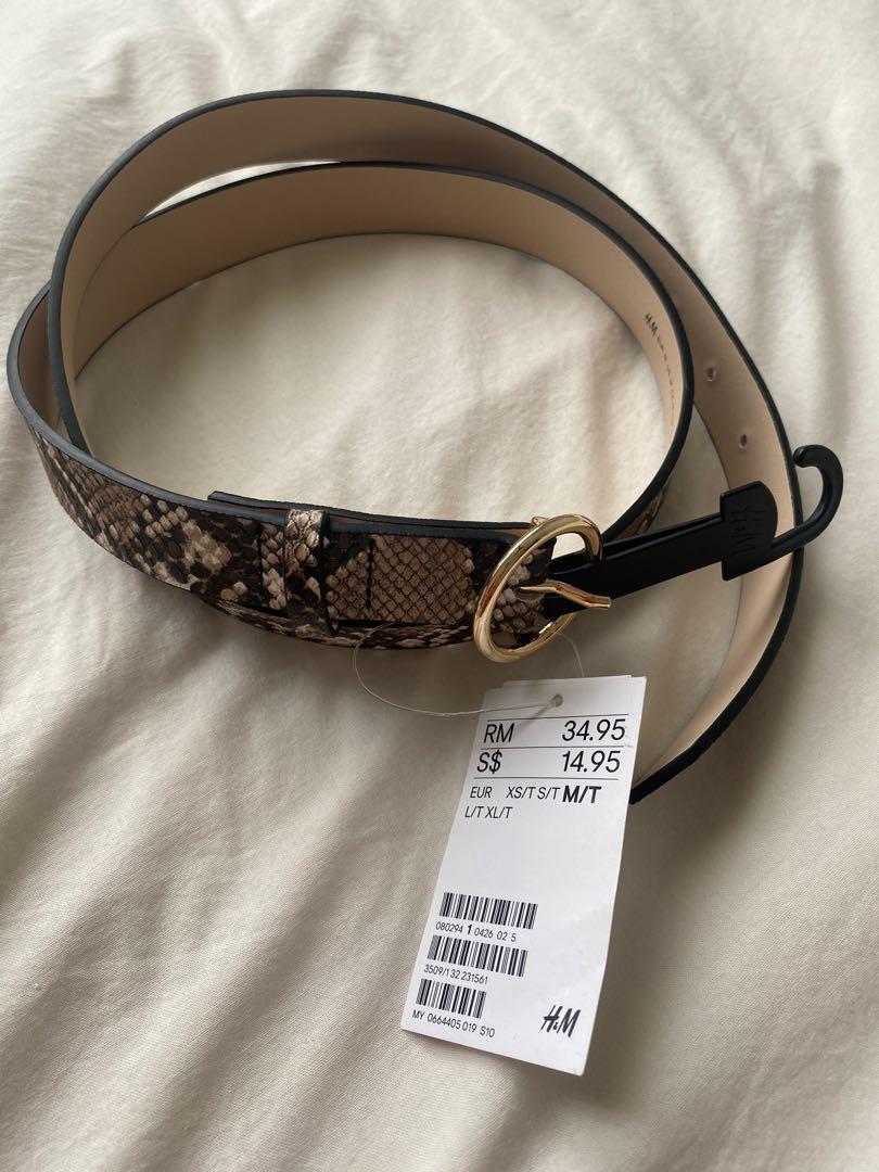 H&m hot sale belt size