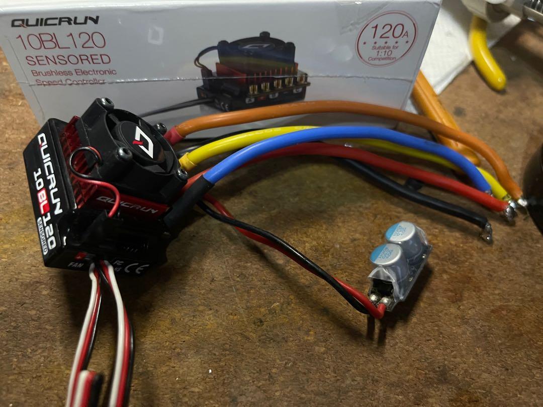 HOBBYWING QuicRUN-10BL120-SENSORED BEC内蔵3A 6V 1 10用 ホビーウィング日本総代理店  【SALE／81%OFF】
