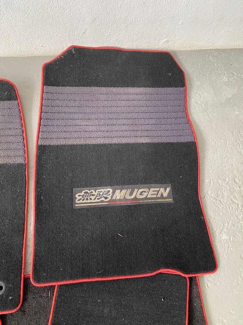 Honda CRZ CRZ Mugen Floor Mat Carpet Red, Auto Accessories on Carousell