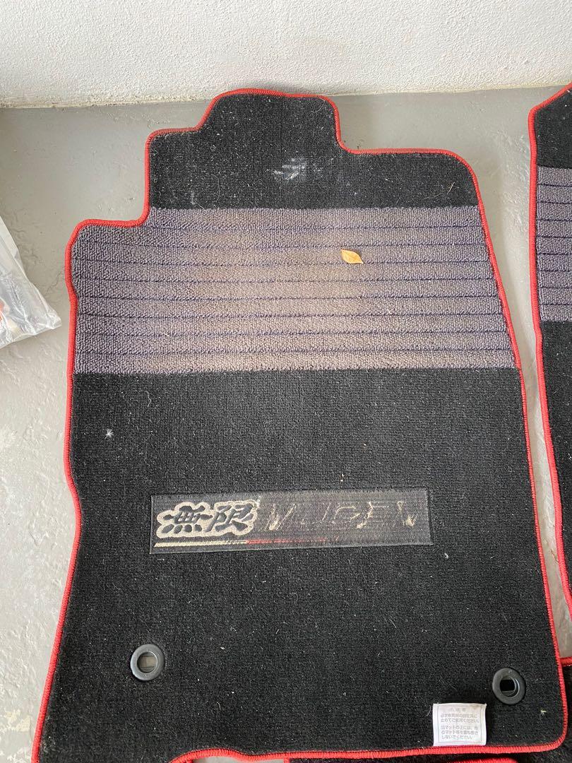 Honda CRZ CRZ Mugen Floor Mat Carpet Red, Auto Accessories on Carousell