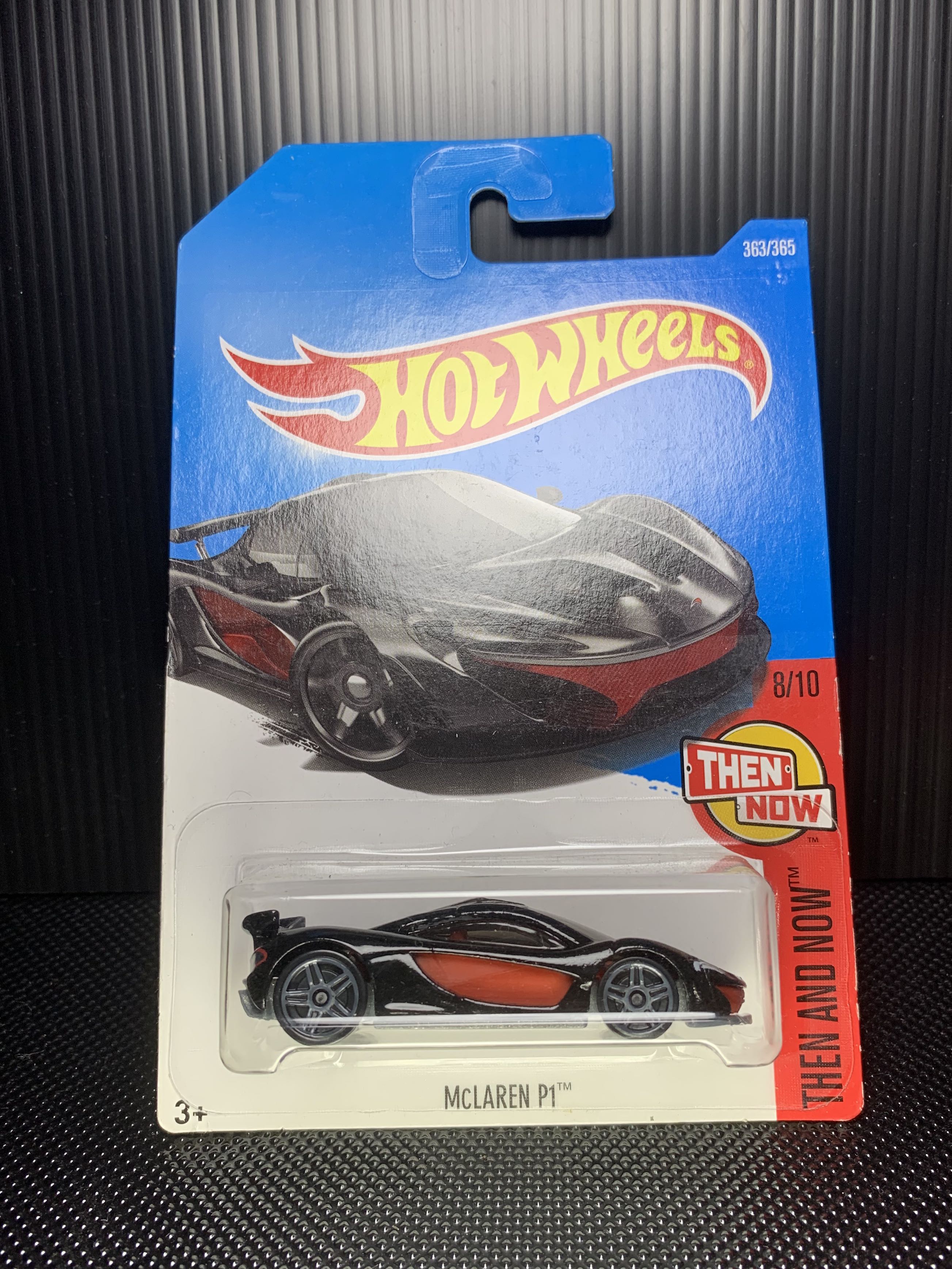 Hot Wheels McLaren P1 Black Red Hobbies Toys Toys Games on