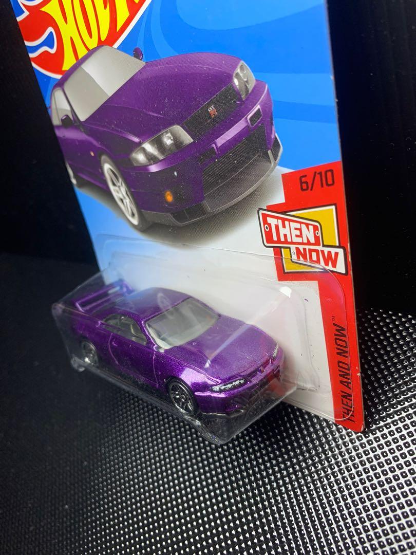 Hot Wheels Nissan Skyline GT R R33 Purple Hobbies Toys Toys