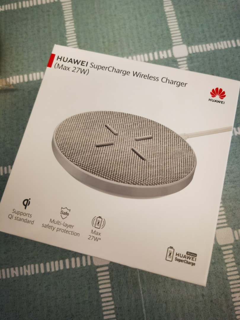 Huawei Supercharge wireless charger Max 27W, Computers & Tech, Parts ...