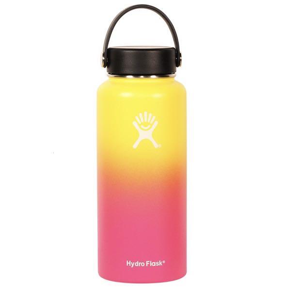 Pink and sale yellow hydro flask