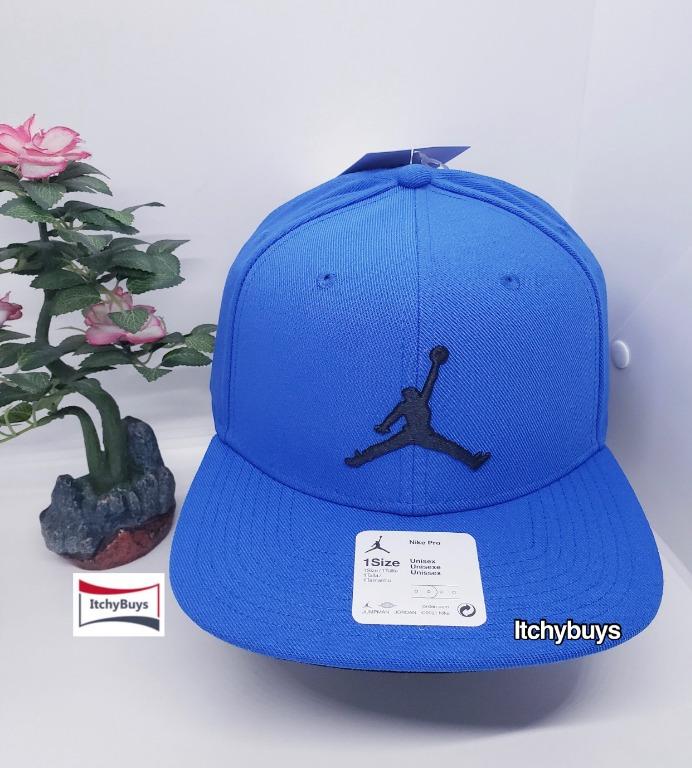 blue jordan snapback