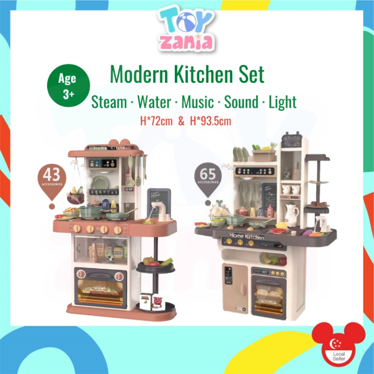 Modern kitchen set toys hot sale