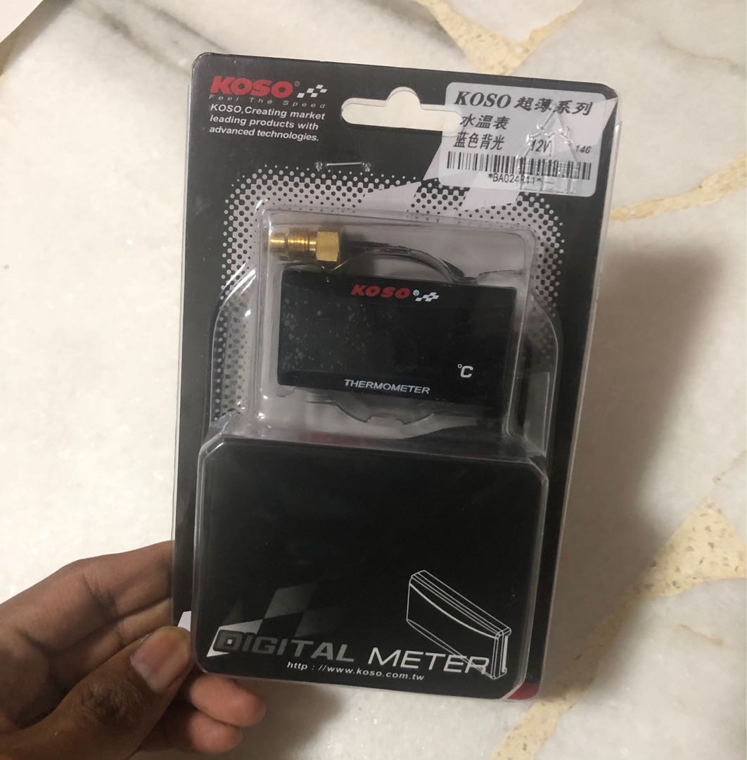 KOSO Temperature Sensor, Motorcycles, Motorcycle Accessories on Carousell