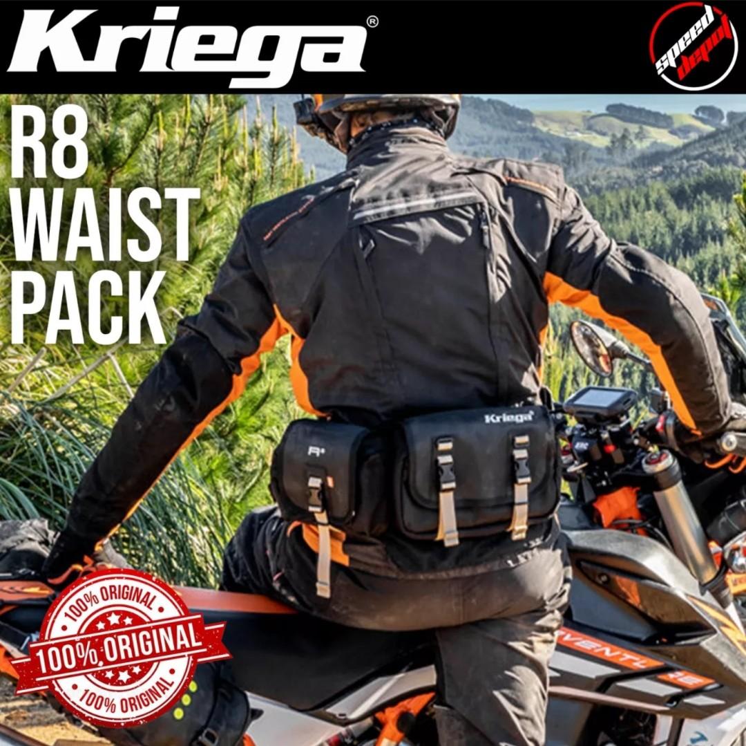 KRIEGA R8 Waist Pack • Pando Moto