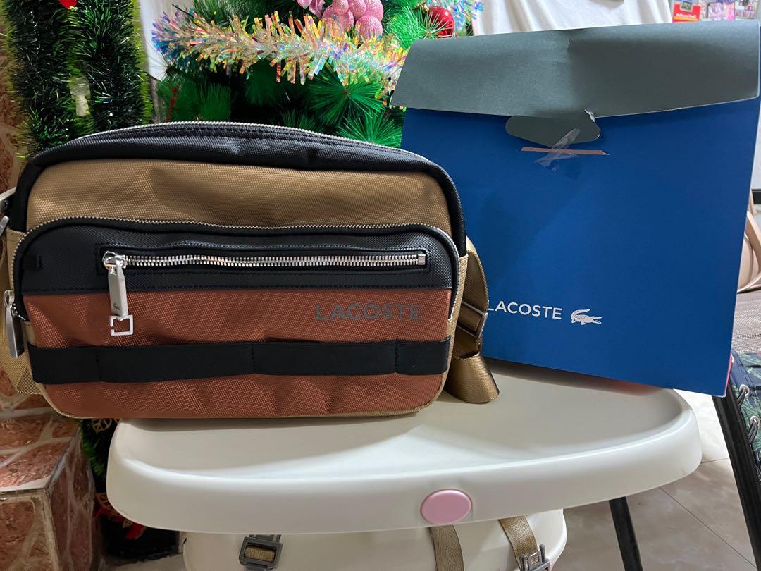 Lacoste Bag for Sale (Category: Luxury Bags & Wallets) located in Pasig City. Submitted by james_ngo (Listing ID 1136298584, Image 1). Description: For Sale: Original Lacoste Bag Never been used. Complete with dust bag, box and paper bag. Original Store Price: P8,000 Selling Price: P6500 Slightly Negotiable..