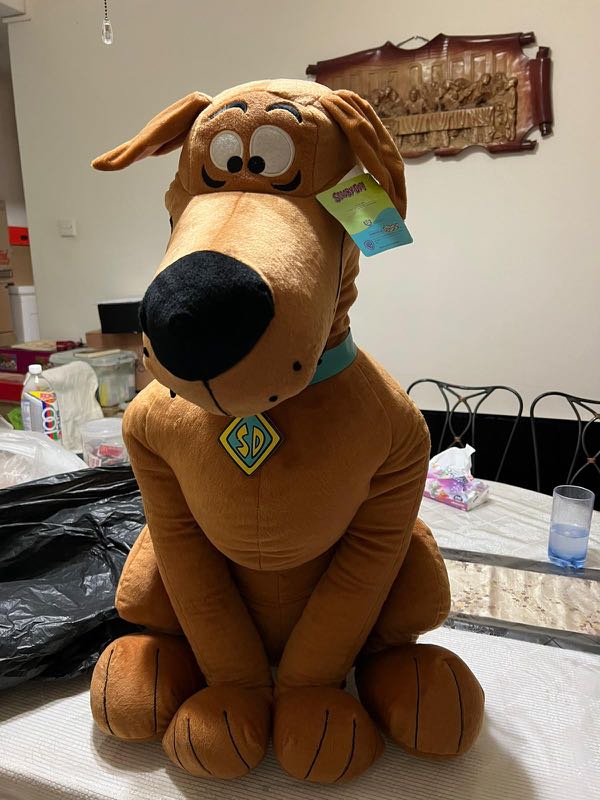 Big scooby doo plush top