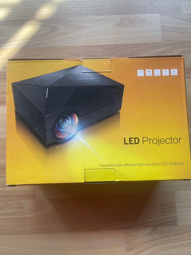 LED projector, Computers & Tech, Parts & Accessories, Monitor Screens ...
