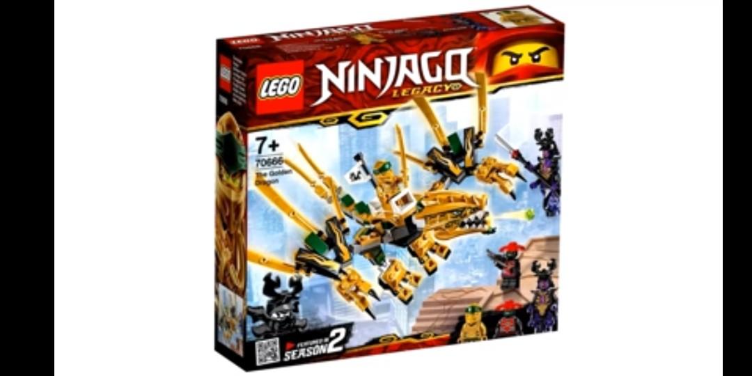 Lego ninjago legacy golden dragon 70666 building kit new arrivals