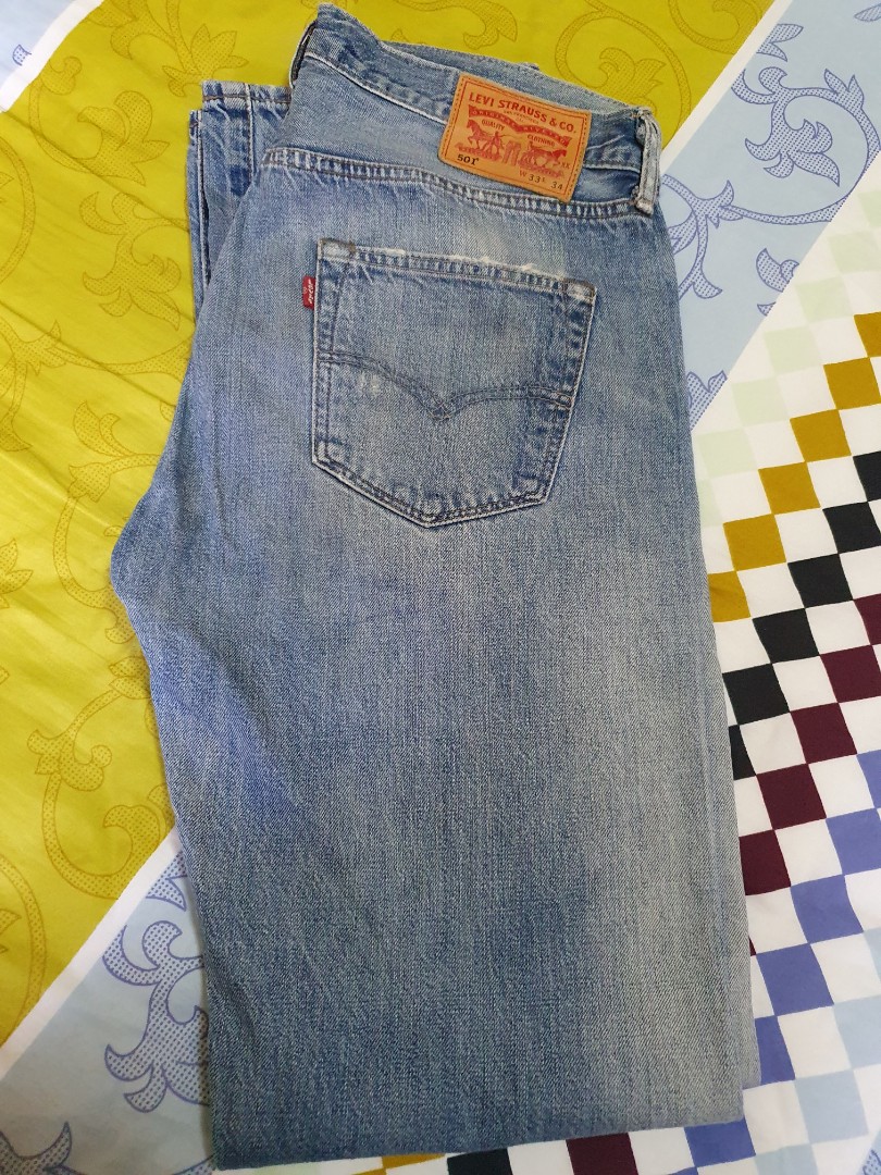 Levi 501 Jeans, Men's Fashion, Bottoms, Jeans on Carousell