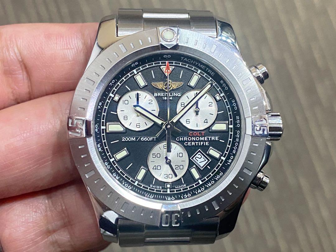 Breitling colt 44 superquartz sales