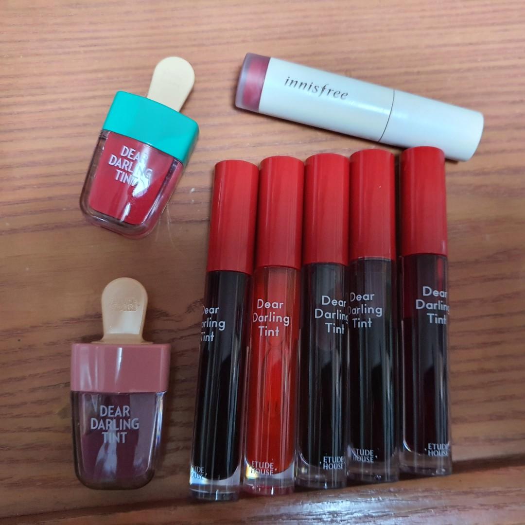 Lip gloss and lip tint, Beauty & Personal Care, Face, Makeup on Carousell