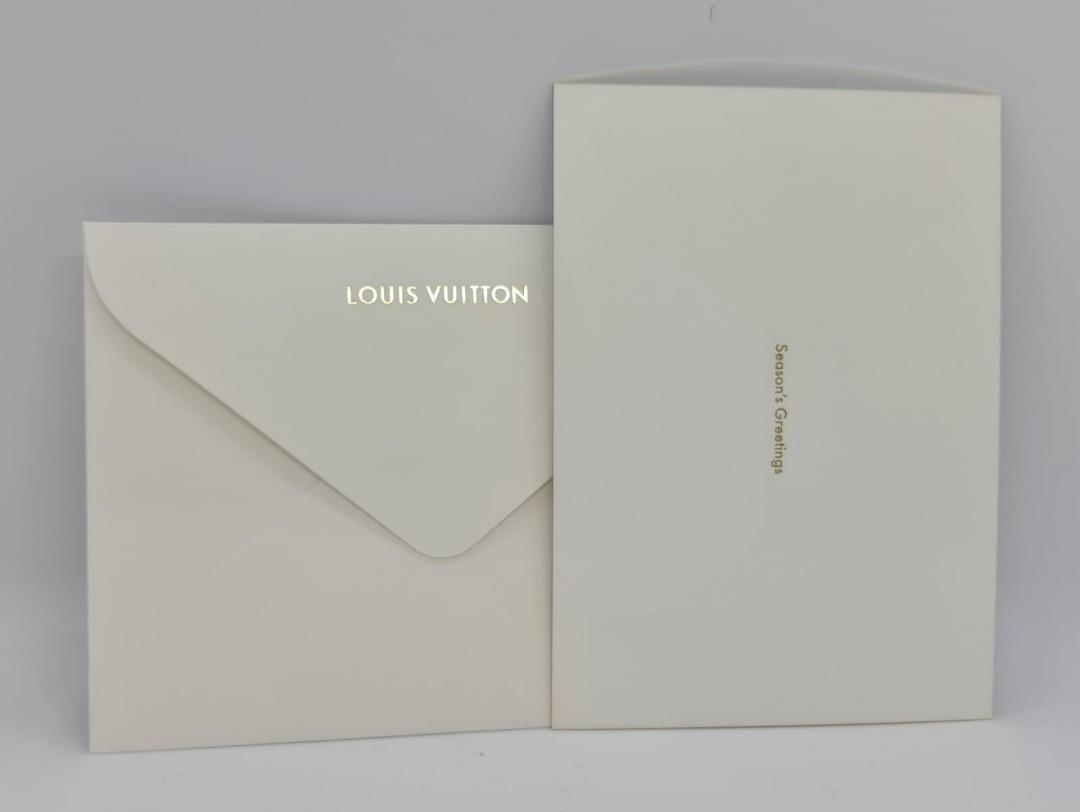 Louis Vuitton 2022 Greeting Card (18cm x 13cm) with Envelope