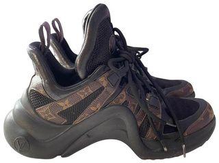 Louis Vuitton Brown Arch Light Trainers Sneakers