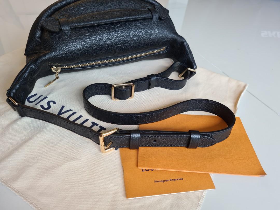 Louis Vuitton Black Monogram Empreinte Trocadero Handbag GHW