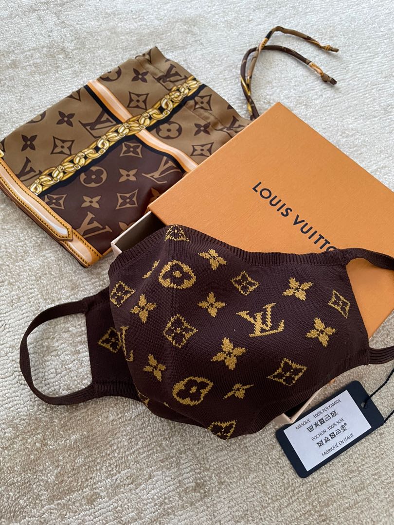 Rare Louis Vuitton Face Mask, Luxury, Accessories on Carousell