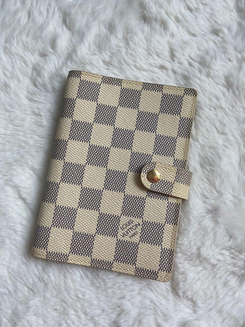 Louis Vuitton LV Agenda PM DA Damier Azur, Luxury, Accessories on Carousell