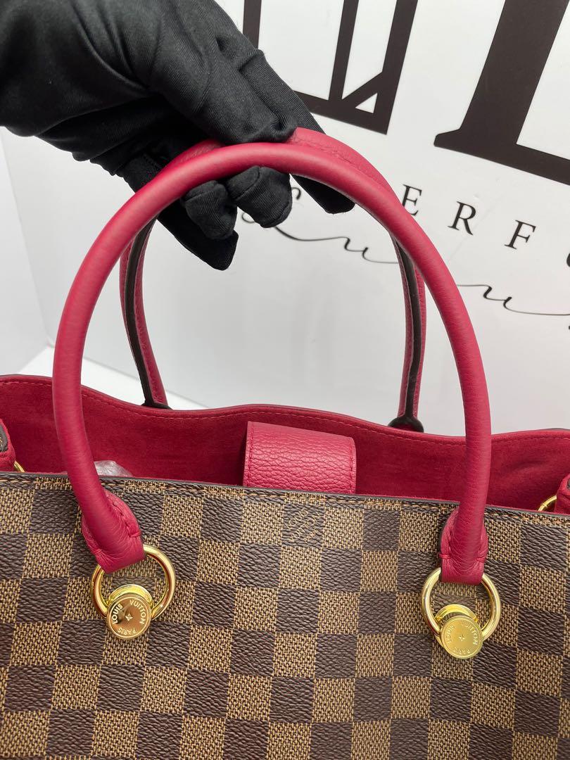 Unveiling the Charm of Louis Vuitton Riverside: A Review of Damier Ebene in  Lie De Vin! 