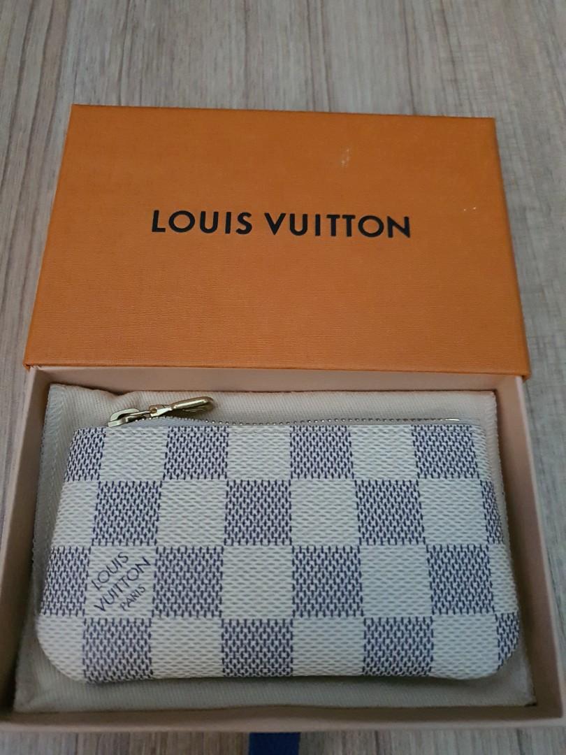 Louis Vuitton Key Pouch Damier Azur Canvas GHW