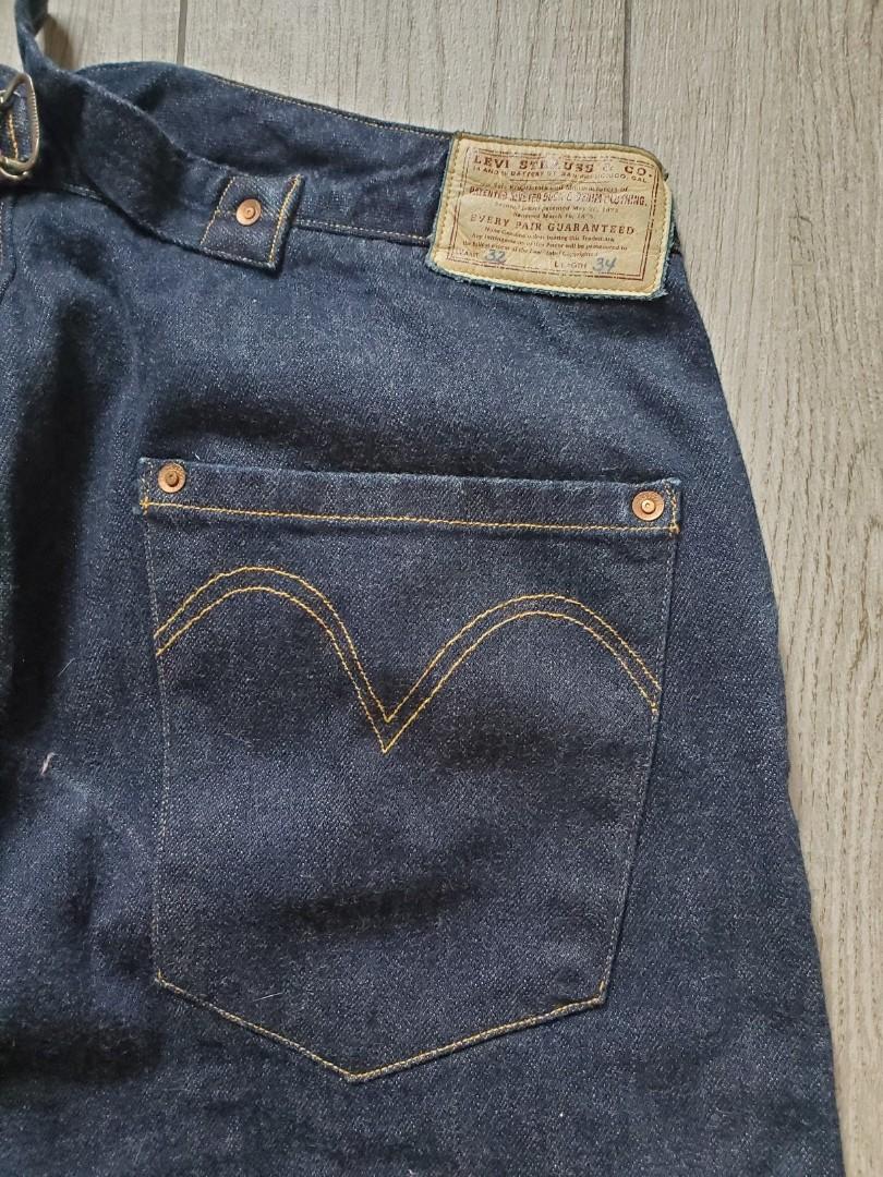 LVC Levis 1890 1901 Raw denim, 男裝, 褲＆半截裙, 牛仔褲- Carousell