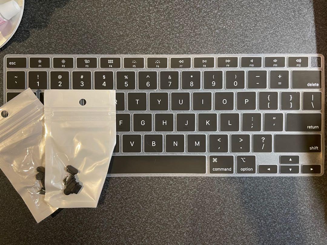 Macbook Air M1 Keyboard Protector and Dustplugs, Computers & Tech