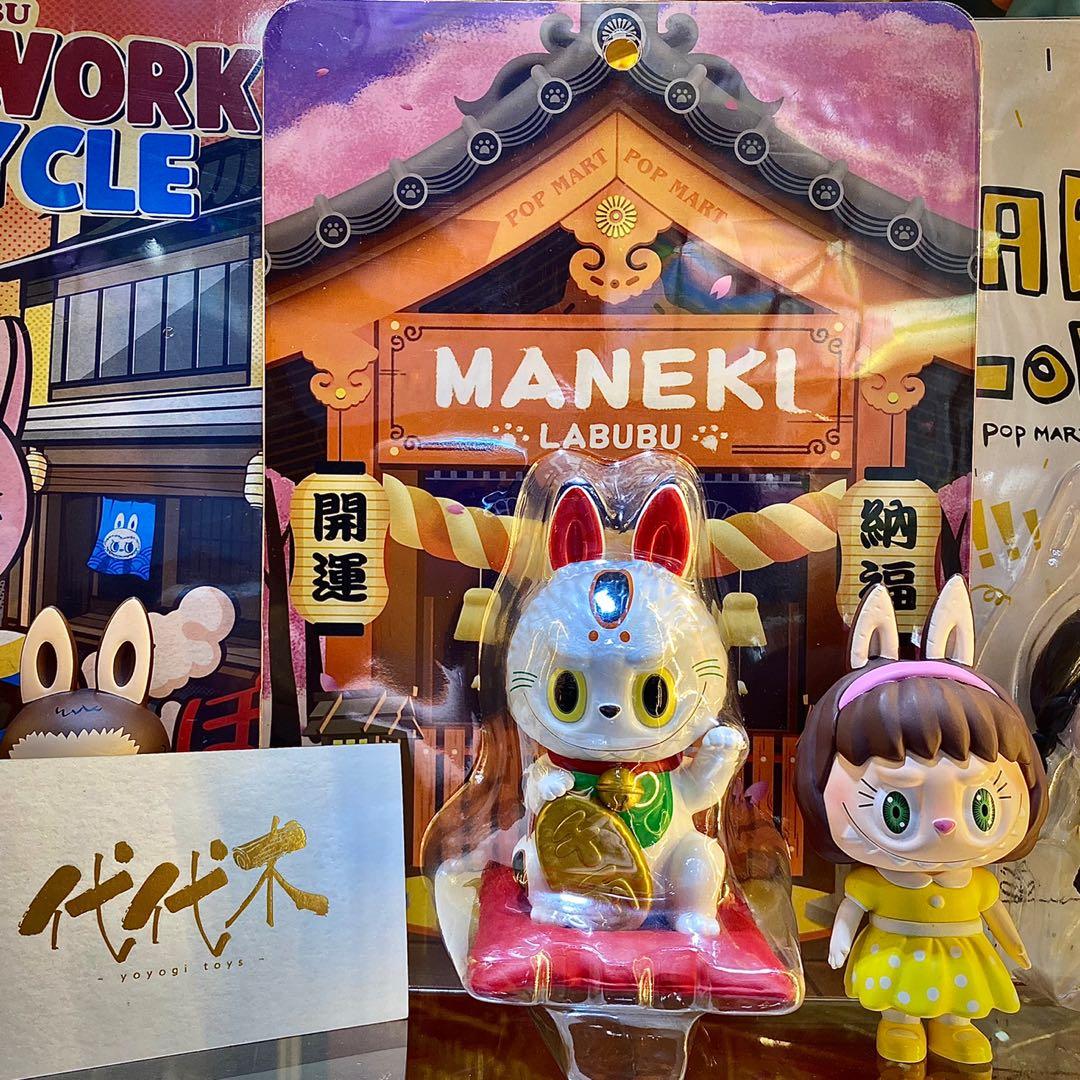 labubu maneki 日本限定　招きネコ　zimomo Labubu The Monsters The Little Monsters Zimomo Series 3