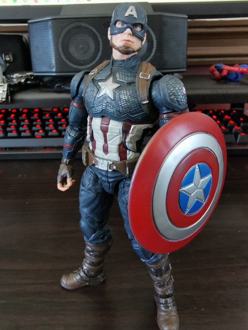 Marvel legends captain america custom outlet