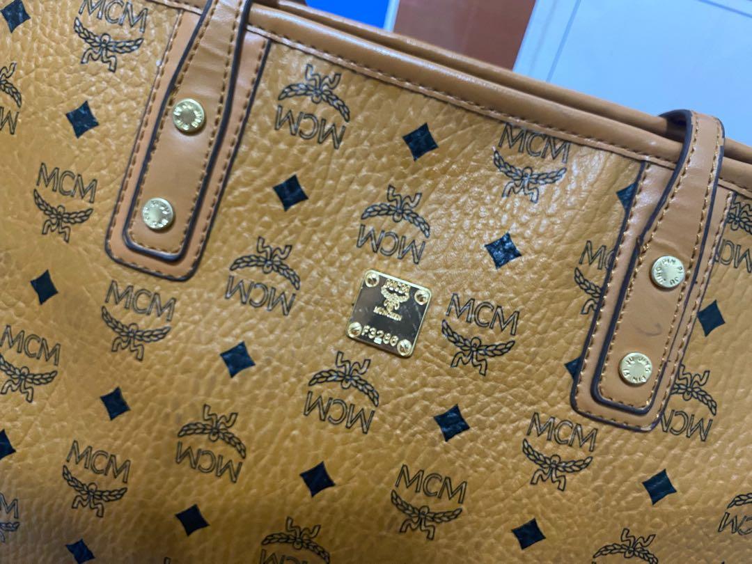 MCM Tote Bag Korea, Luxury, Bags & Wallets on Carousell