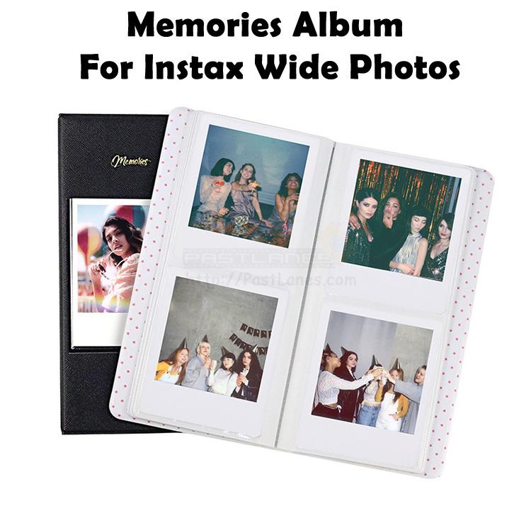 Instax Wide Photo Album for 64 Photos. Instant Photo Album. for