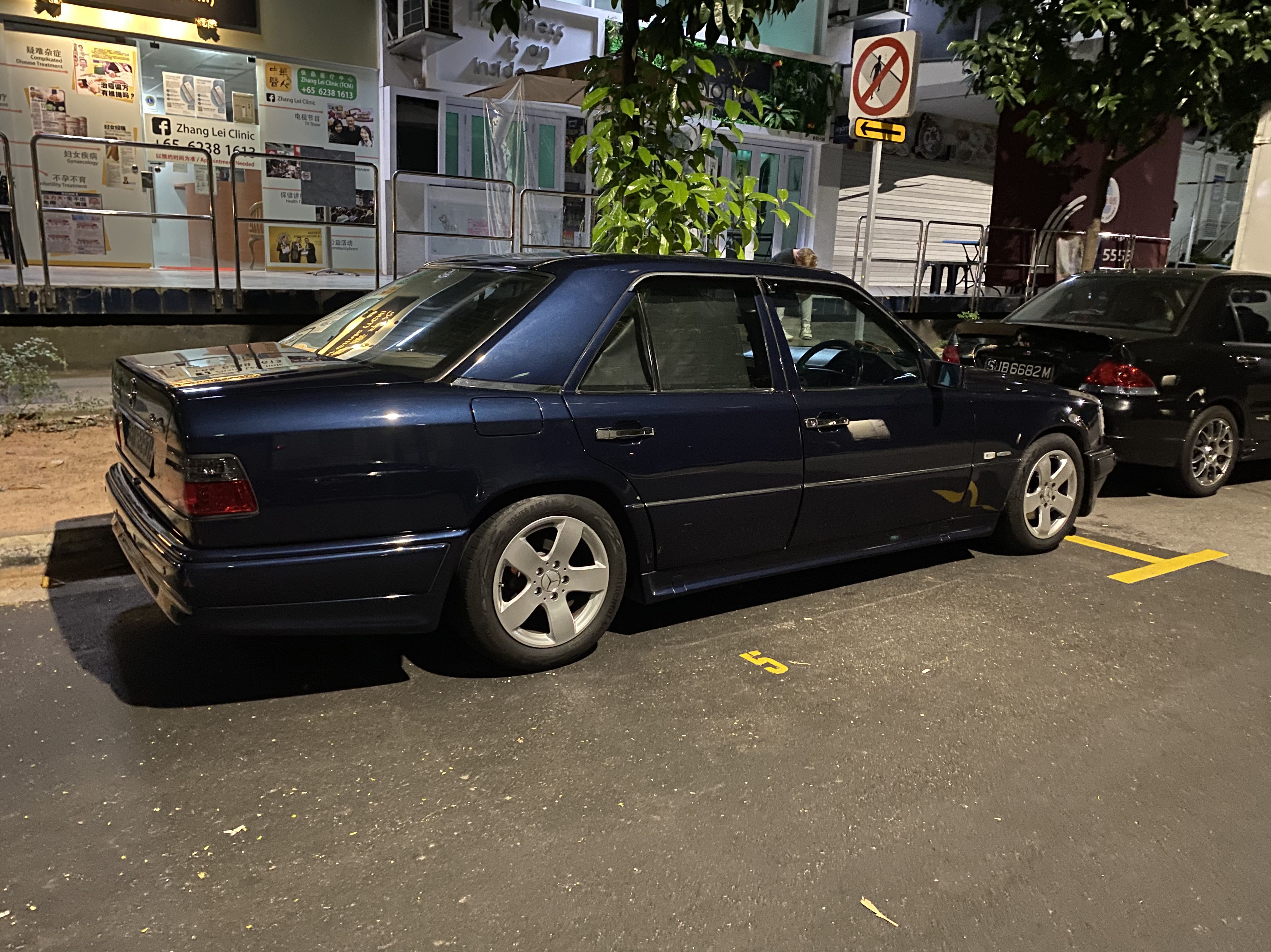 W124 shop lowering springs