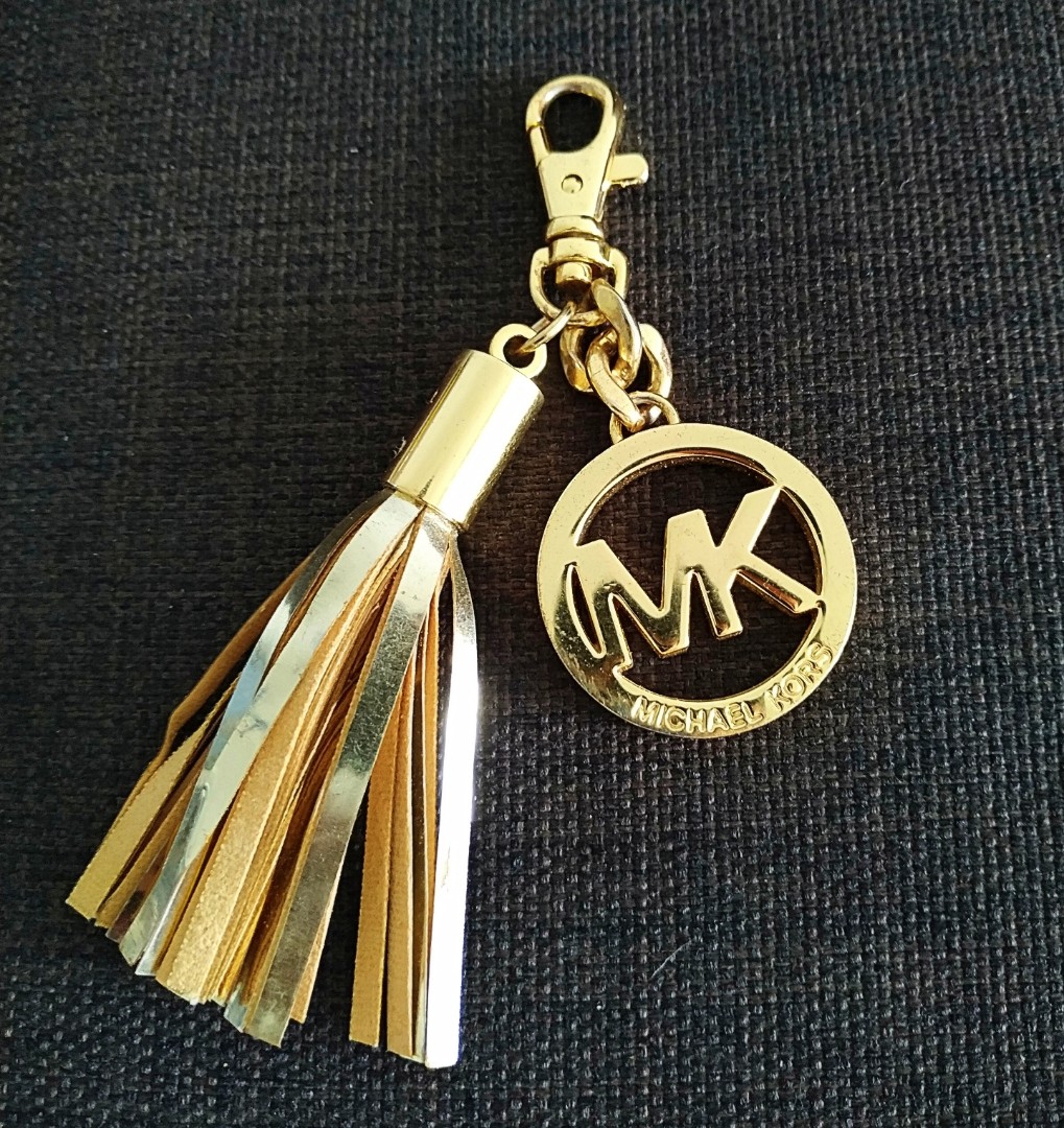 Michael kors gold keychain outlet