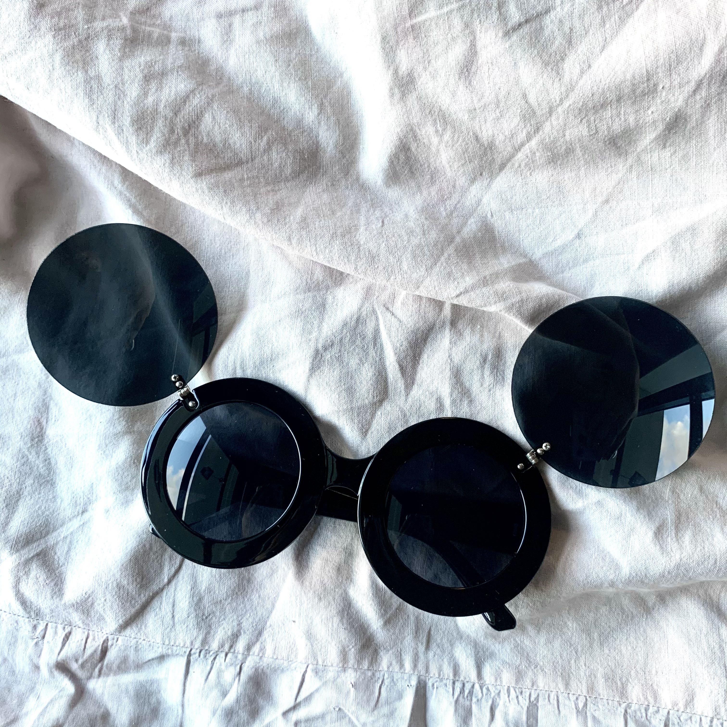 Mickey mouse flip sunglasses hot sale
