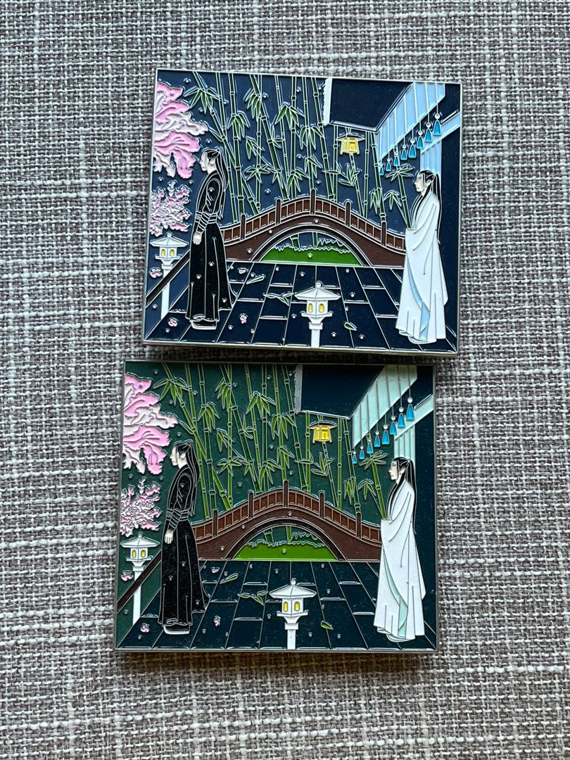 Mo Dao Zu Shi Mdzs The Untamed Cql Enamel Pin Hobbies Toys