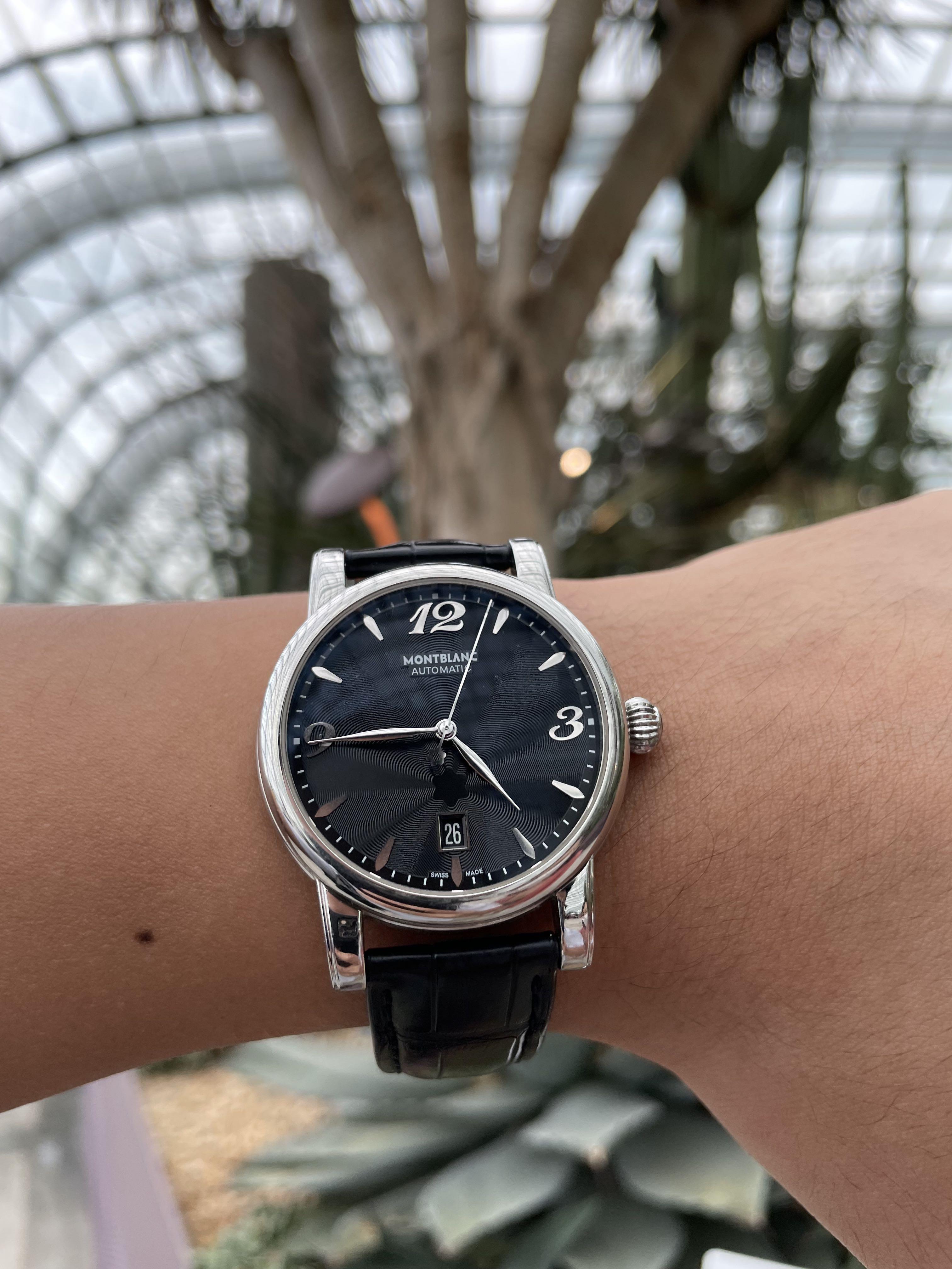Mont Blanc Star Date Meisterstuck Automatic Luxury Watches on