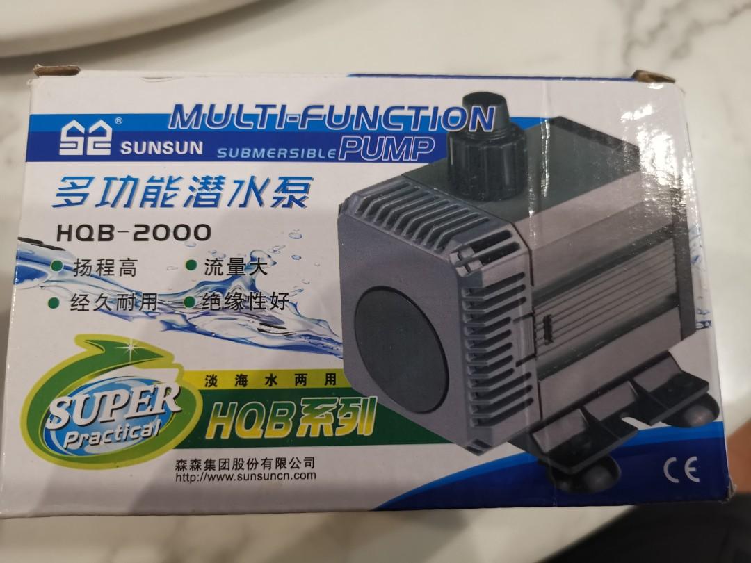 multi-function pump (Category: Other Home Appliances) located in Singapore. Submitted by dennisliu1 (Listing ID 1136396638, Image 4). Description: bought 4. 2 brand never used, brand new. self collection.