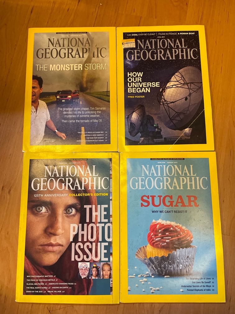 National Geographic Magazines, Hobbies & Toys, Books & Magazines, Fiction & NonFiction on Carousell