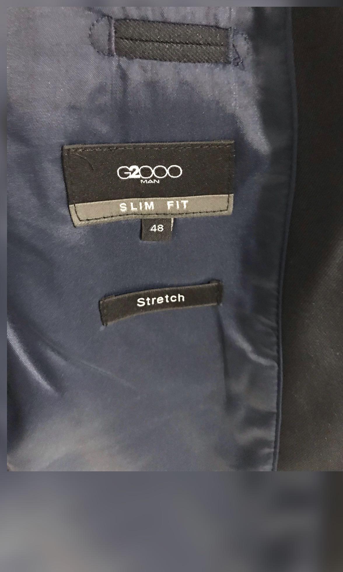 Navy Blue Blazer Set, Men's Fashion, Coats, Jackets and Outerwear on