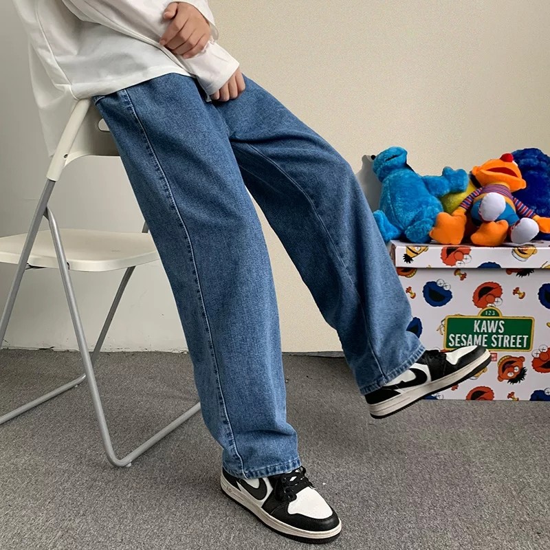 2023 Summer Harajuku Loose High Waist Vintage Y2K Jeans Pants Streetwear  Style Women's Wide Leg Baggy Ripped Denim Trouser - AliExpress