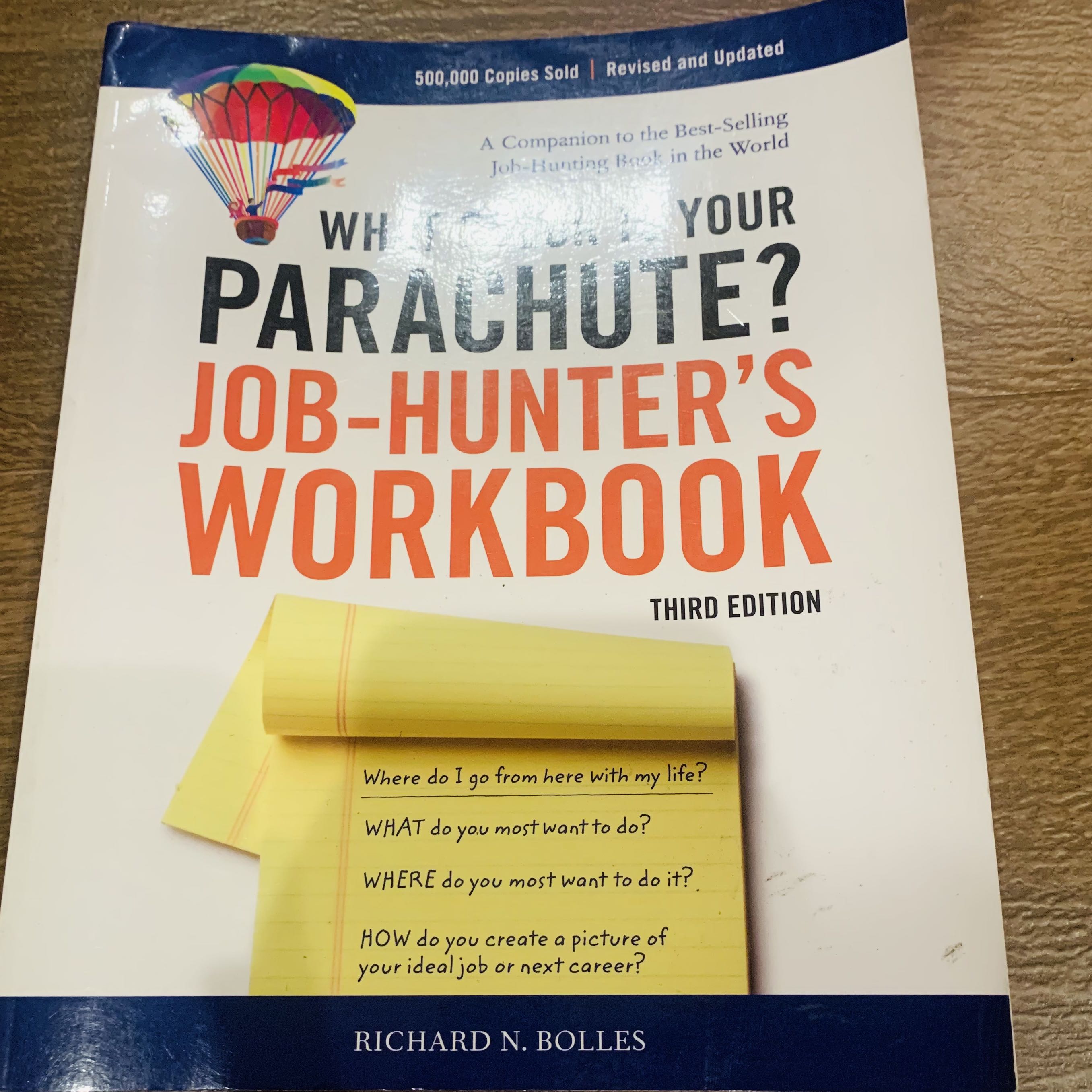 New What Color Is Your Parachute Job Hunters Workbook Hobbies And Toys