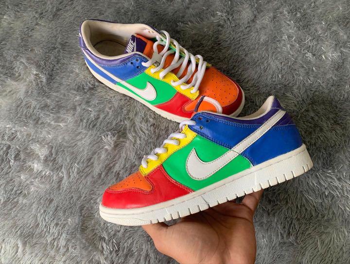 Nike dunk discount low gs rainbow