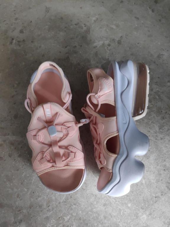 Nike womens female air max koko open toe platform sandals in pink