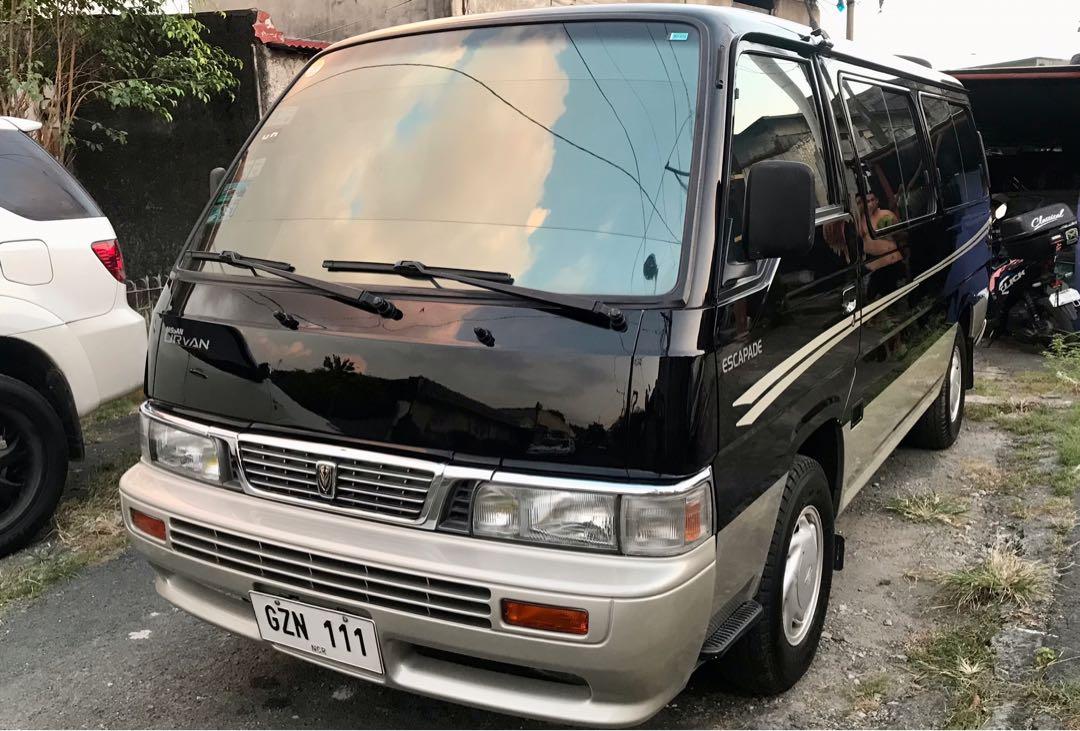 Nissan Urvan Escapade Manual Cars for Sale Used Cars on Carousell